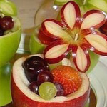 طريقة جميلة لتقديم الفاكهة