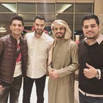 صور محمد عساف في تدريبات عرب ايدول مع يعقوب، عمار وامير