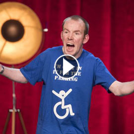 بالفيديو: ابكم مصاب بالشلل الدماغي يفوز بجائزة (غوت تالنت)!